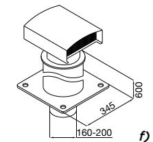 PANASONIC PAWDHWM200A - DÉTERMINER LA PERTE DE PRESSION DANS L'ENTRÉE D'AIR ET DANS LE SYSTème DE CANALISATION DE SORTIE - 7