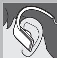 PANASONIC RPBTS50E - Ajustez les attaches à vos oreilles - 2