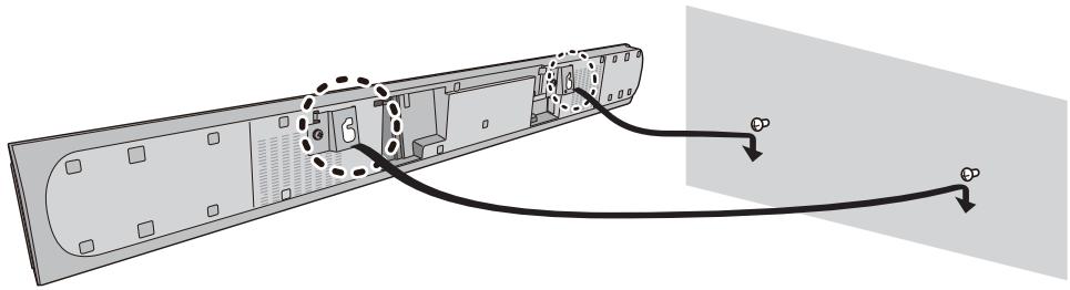 PANASONIC SCHTB385EG - Vissez une vis dans le mur. - 3