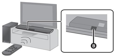 PANASONIC SCHTB385EG - ■ Zum Fernbedienungs-Signalsensor - 1