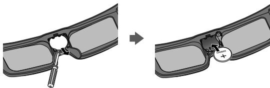 PANASONIC TYER3D6ME - De batterij vervangen - 2