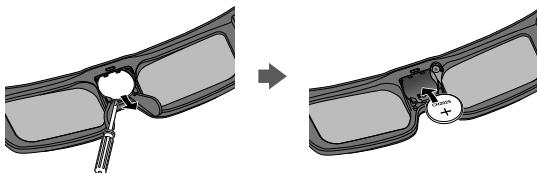 PANASONIC TYER3D6ME - Sostituzione della bat- teria - 2