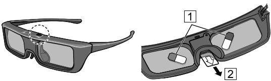 PANASONIC TYER3D6ME - Teile des Geräts - 1