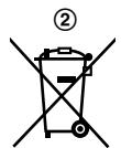 PANASONIC VL-FKD2EX - Information for Users on Collection and Disposal of Old Equipment and used Batteries - 2