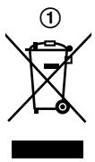 PANASONIC VL-SWD501EX - Information for Users on Collection and Disposal of Old Equipment and used Batteries - 1