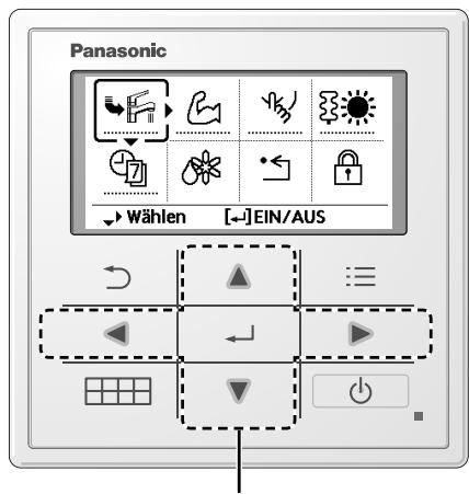 PANASONIC WHUD07HE5 - Verwendung des Schnellmenüs - 3