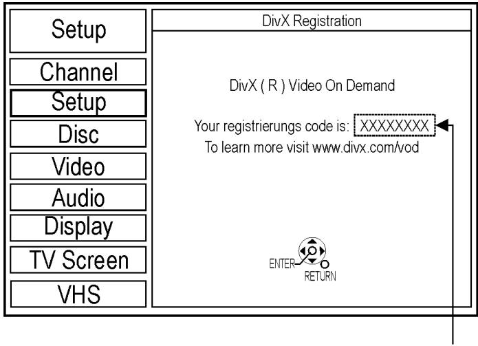 PANASONIC EUR7659T40 - OPERATING INSTRUCTIONS ABOUT DivX VIDEO-ON-DEMAND CONTENT - 1
