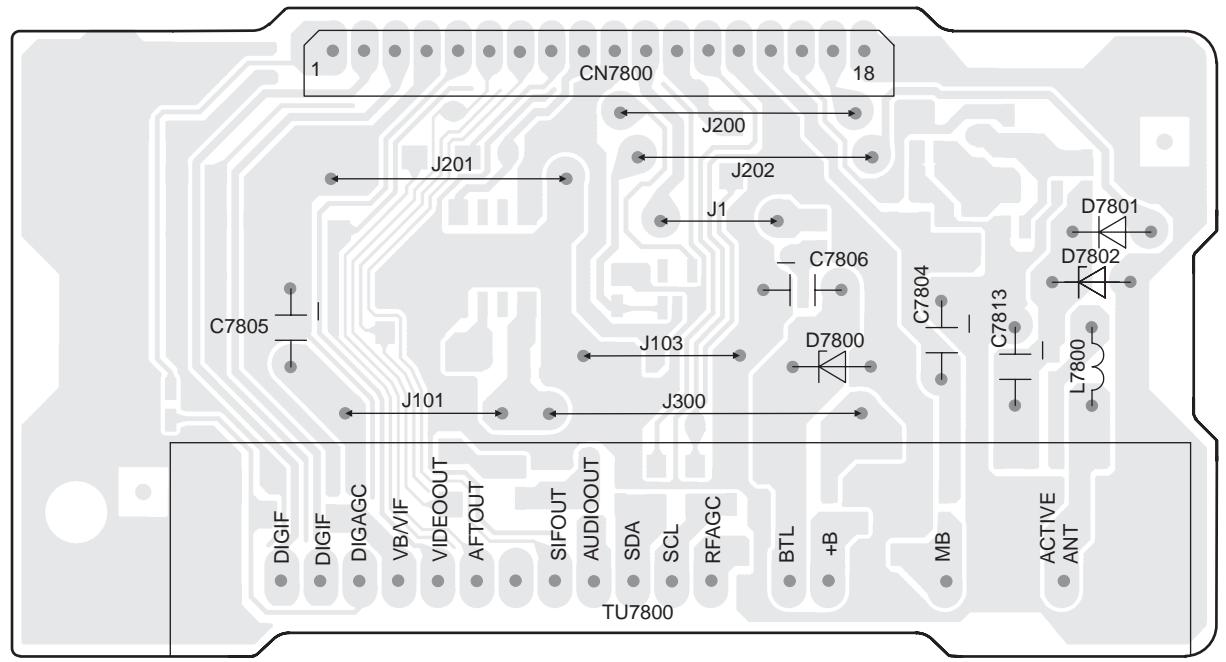 PANASONIC EUR7659T40 - TUNER P.C.B. (REPD0032B) - 3