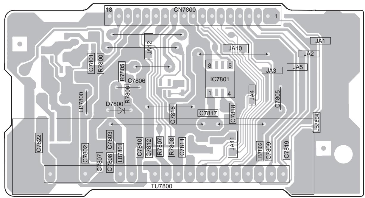 PANASONIC EUR7659T40 - TUNER P.C.B. (REPD0032B) - 2