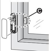 PANASONIC KX-HN6011GWA - Example 1: installation sur le côté gauche d'une fenêtre - 4