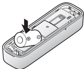 PANASONIC KX-HNS101EX1 - Legen Sie die Batterie ein. - 1
