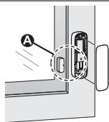 PANASONIC KX-HNS101EX1 - Exemple 2 : installation sur le cotoé droit d'une fenetre - 1