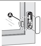 PANASONIC KX-HNS101EX1 - Beispiel 2: Auf der rechten Seite eines Fensters installiert - 1