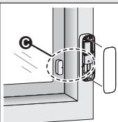 PANASONIC KX-HNS101EX1 - Beispiel 2: Auf der rechten Seite eines Fensters installiert - 4