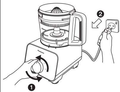 PANASONIC MK-F500 - Anwendung: Zitruspresse - 5