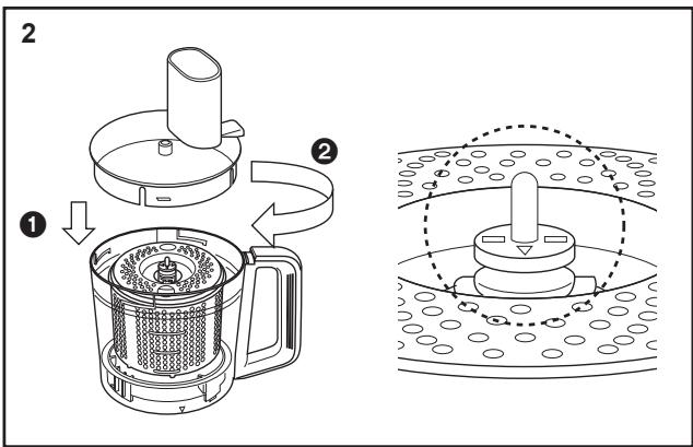 PANASONIC MK-F500 - KÜCHENMASCHINE - SALATSCHLEUDER - - 2