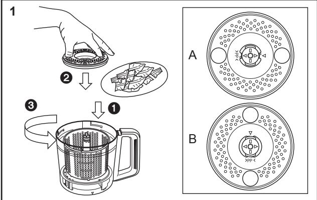 PANASONIC MK-F500 - Gebruiksaanwijzing: Saladcentrifuge - 1