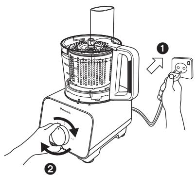 PANASONIC MK-F500 - PROCESADOR DE ALIMENTOS - ESCURRIDOR DE ENSALADA - - 3