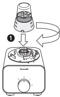 PANASONIC MK-F500 - How to Use: Dry Mill - 3