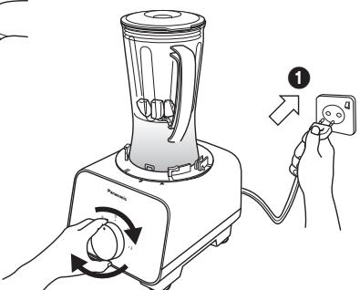 PANASONIC MK-F500 - como usar: Licuadora - 2