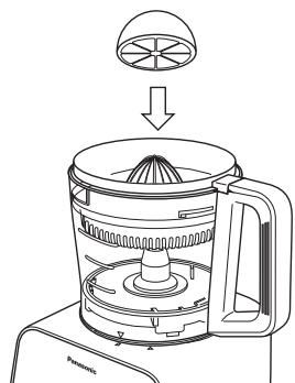 PANASONIC MK-F500 - Anwendung: Zitruspresse - 4