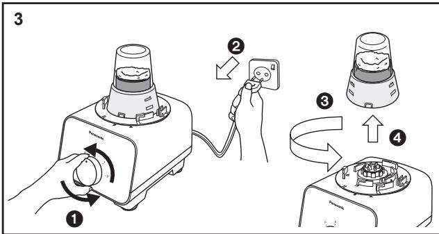 PANASONIC MK-F500 - ACCESORIO PARA MOLER EN SECO - 3