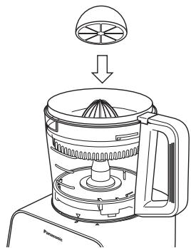 PANASONIC MK-F500 - How to Use: Citrus Press - 4