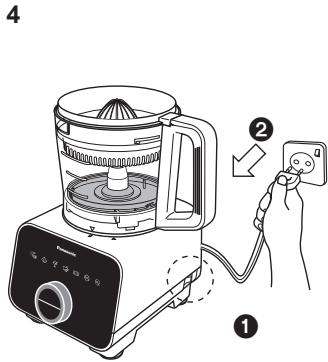 PANASONIC MK-F800 - Fonctionnement avec le Menu manuel - 5