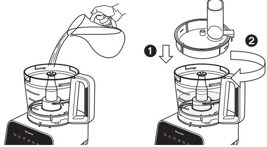 PANASONIC MK-F800 - Vooraf wassen - 1