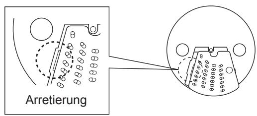 Arretierung