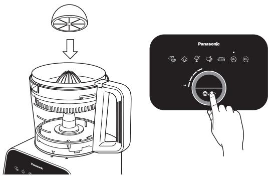 PANASONIC MK-F800 - Gebruik met het handmatige menu - 4