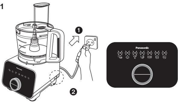1 ① ② Panasonic