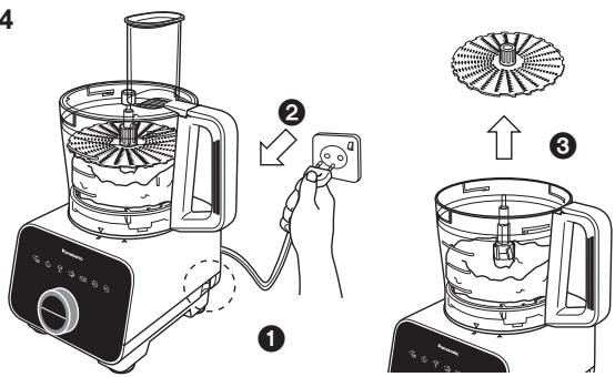 PANASONIC MK-F800 - Gebruik met het handmatige menu - 4