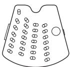 PANASONIC MK-F800 - KEUKENMACHINE - SNIJBLADEN •SNIPPENREN • JULIENNE MES - - 4