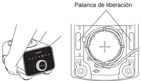 Palanca de liberación