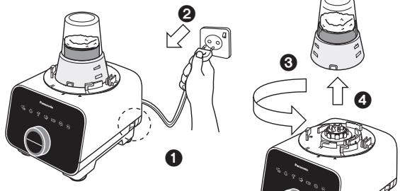 PANASONIC MK-F800 - Gebruik met het handmatige menu - 4