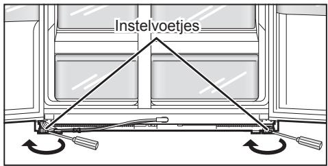 PANASONIC NR-BS53VW3 - Vastzetten van de koelkast - 1