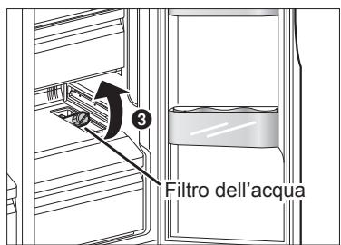 PANASONIC NR-BS53VW3 - Sostituzione del filtro - 2