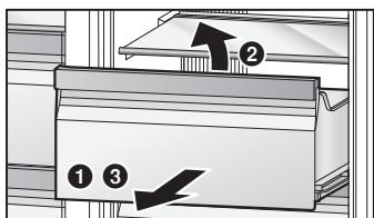 PANASONIC NR-BS53VW3 - Anbringen des Frontgrills - 2