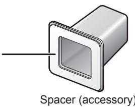 PANASONIC NR-BS53VW3 - Installing the spacers - 1