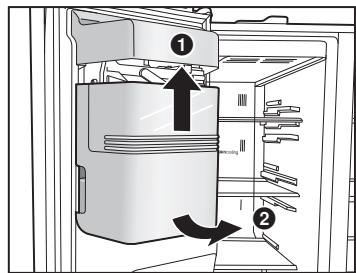 PANASONIC NR-BS53VW3 - When the icebox can not be installed correctly - 1