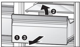 PANASONIC NR-BS53VW3 - Remise en place de la grille frontale - 2