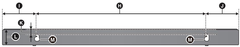 PANASONIC SC-HTB688EG - Schrauben Sie eine Schraube in die Wand. - 2
