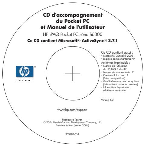 HP IPAQ H6300 - Comment faire pour déterminer le contenu du CD ? - 1