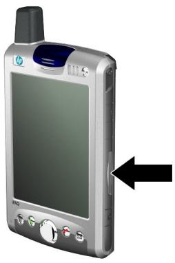 HP IPAQ H6300 - Comment faire pour enregistrer des images sur une carte mémoire ? - 1