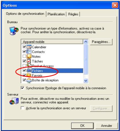 HP IPAQ H6300 - Comment faire pour transférer des fichiers de l'ordinateur personnel à l'iPAQ Pocket PC ? - 1