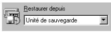 HP COLORADO 20GB TRAVAN DRIVE - Restaurer depuis - 1