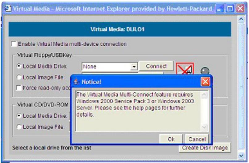 HP INTEGRATED LIGHTS-OUT (ILO) STANDARD FIRMWARE - Prise en charge multi-périphériques de Virtual Media (Support virtuel) - 1