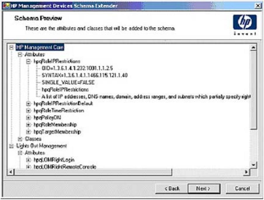 HP INTEGRATED LIGHTS-OUT (ILO) STANDARD FIRMWARE - Schema Preview (Aperçu du schéma) - 1