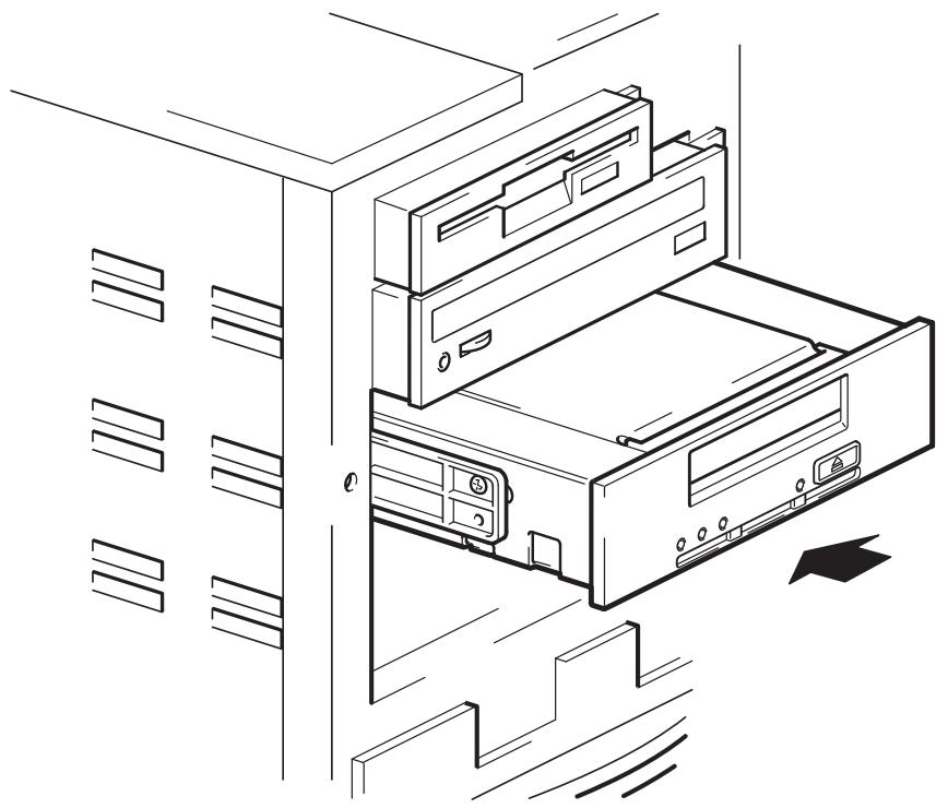 HP STORAGEWORKS DAT 40 USB TAPE DRIVE - Installation du lecteur - 1
